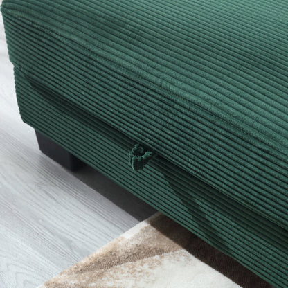 Modern L Shaped Upholstered Couch, 86.61 Velvet Modular 2 Seat Sectional Sofa with Storage Seats for Living Room and Apartment