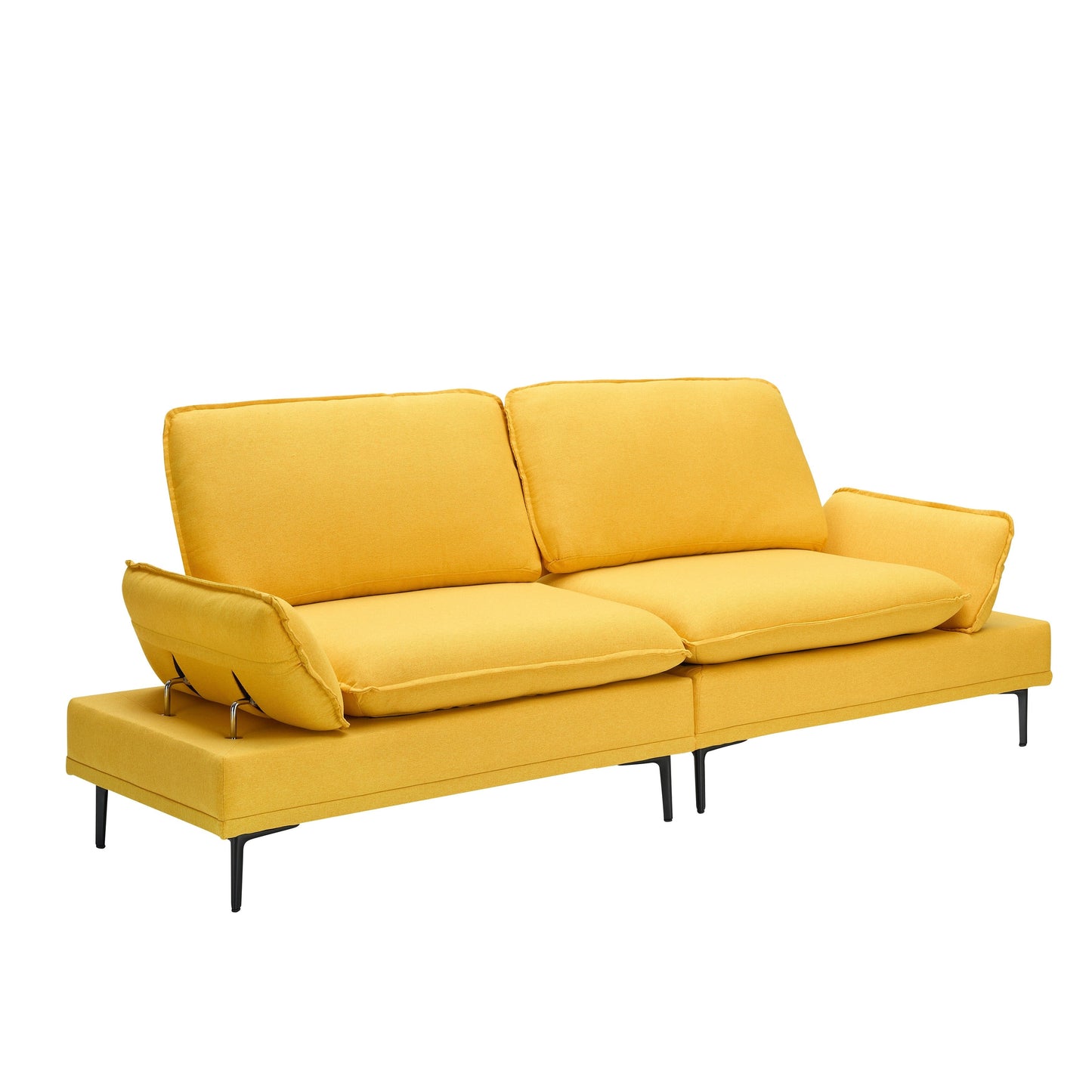Modern Upholstered Sofa, Living Room Bedroom Apartment Small Space