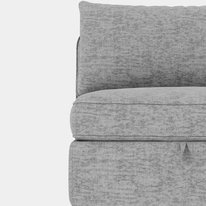 Modular Fabric Sectional Sofa Convertible Sofa Bed Set Sleeper Sofa with Storage Seats for Living Room