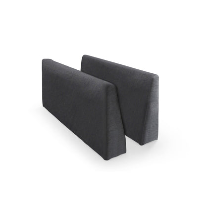 Modular L-Shape Linen Sectional Sofa with Reversible Ottoman, Soft Duck Down Cushions, Perfect for Living Room or Office