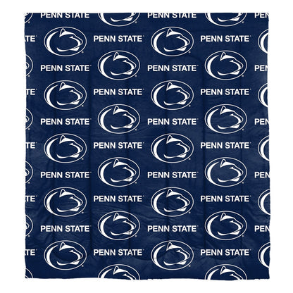 NCAA Rotary 7-piece Full Bed-in-a-Bag Set