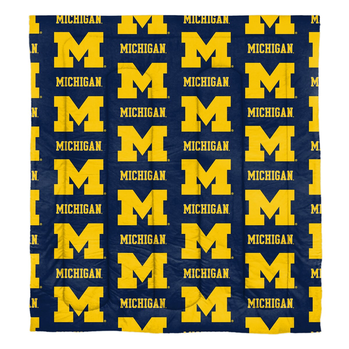 NCAA Rotary 7-piece Full Bed-in-a-Bag Set