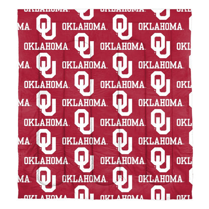 NCAA Rotary 7-piece Full Bed-in-a-Bag Set