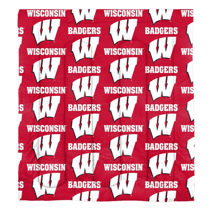 NCAA Rotary 7-piece Full Bed-in-a-Bag Set