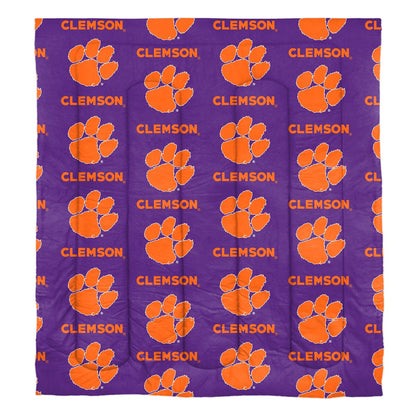 NCAA Rotary 7-piece Full Bed-in-a-Bag Set