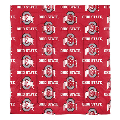 NCAA Rotary 7-piece Full Bed-in-a-Bag Set