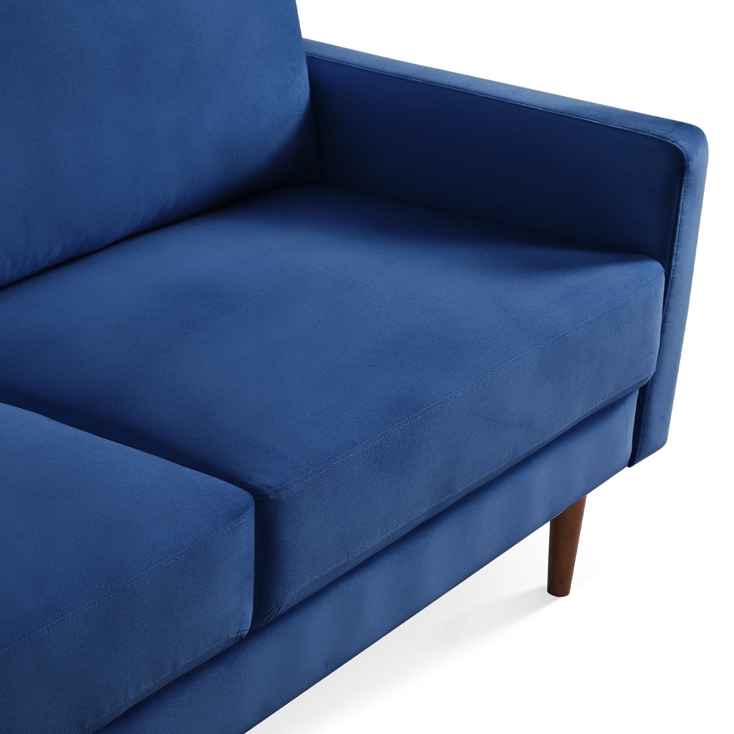 OS Home and Office Furniture 69 Inch Wide Upholstered Sofa with Square Arms