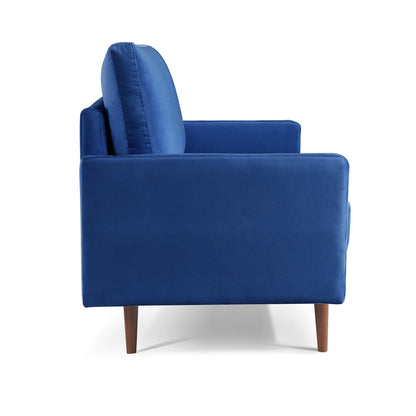 OS Home and Office Furniture 69 Inch Wide Upholstered Sofa with Square Arms