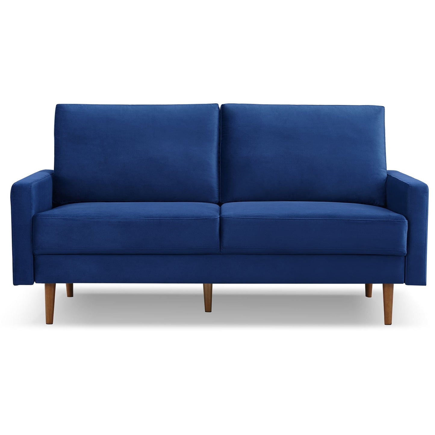 OS Home and Office Furniture 69 Inch Wide Upholstered Sofa with Square Arms