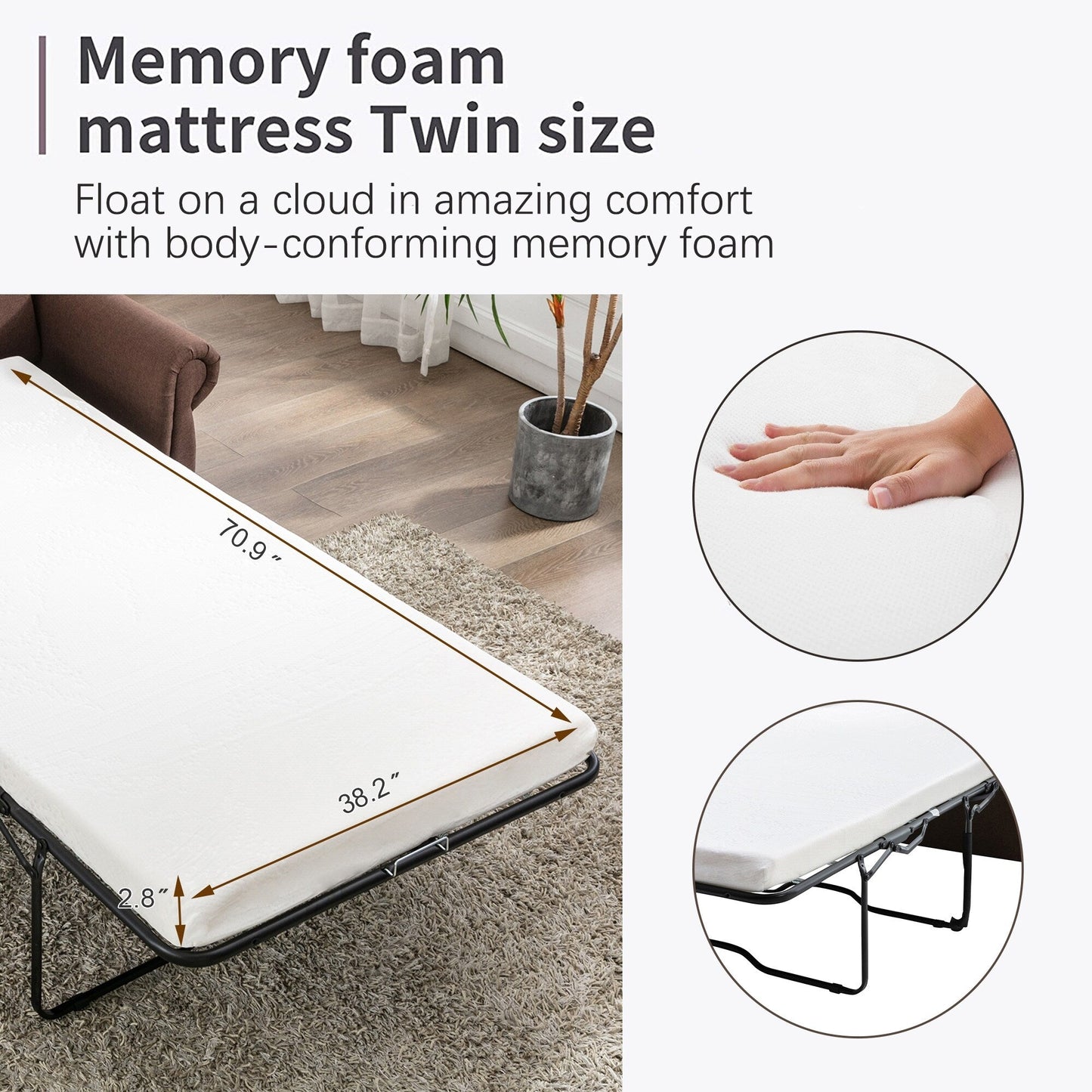 Orisfur Pull Out Sofa Bed