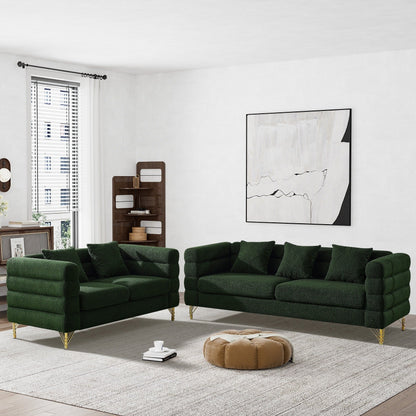 Ouyessir Mid Century Sofa Couch for Bedroom, Living Room, Lounges, Office, Apartment