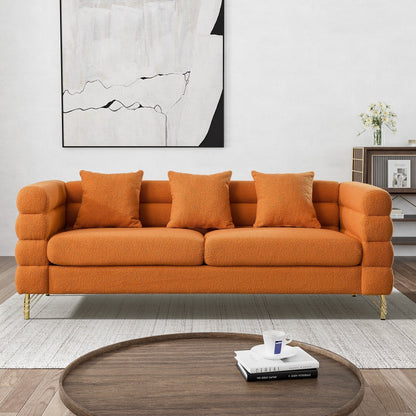 Ouyessir Mid Century Sofa Couch for Bedroom, Living Room, Lounges, Office, Apartment