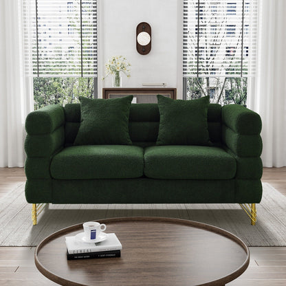 Ouyessir Mid Century Sofa Couch for Bedroom, Living Room, Lounges, Office, Apartment