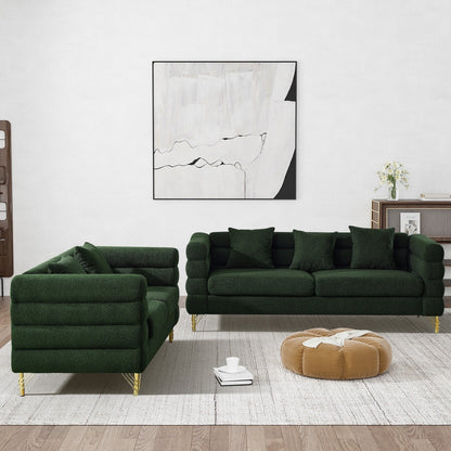 Ouyessir Mid Century Sofa Couch for Bedroom, Living Room, Lounges, Office, Apartment