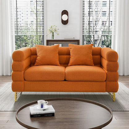 Ouyessir Mid Century Sofa Couch for Bedroom, Living Room, Lounges, Office, Apartment