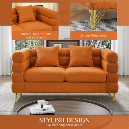 Ouyessir Mid Century Sofa Couch for Bedroom, Living Room, Lounges, Office, Apartment