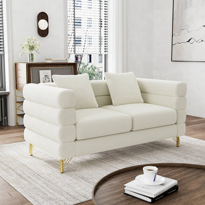 Ouyessir Mid Century Sofa Couch for Bedroom, Living Room, Lounges, Office, Apartment