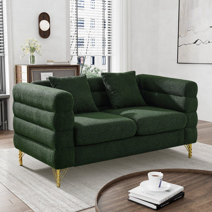 Ouyessir Mid Century Sofa Couch for Bedroom, Living Room, Lounges, Office, Apartment