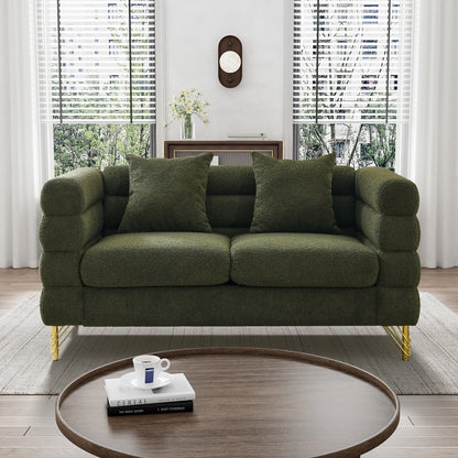 Ouyessir Mid Century Sofa Couch for Bedroom, Living Room, Lounges, Office, Apartment