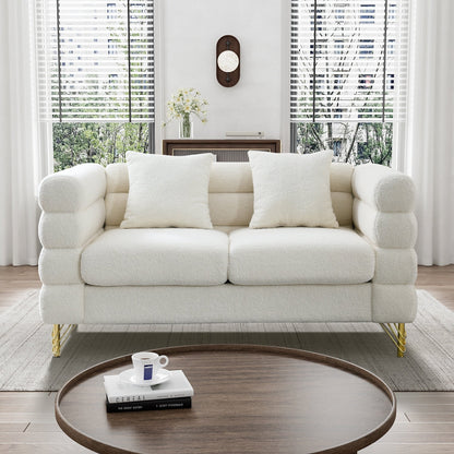 Ouyessir Mid Century Sofa Couch for Bedroom, Living Room, Lounges, Office, Apartment