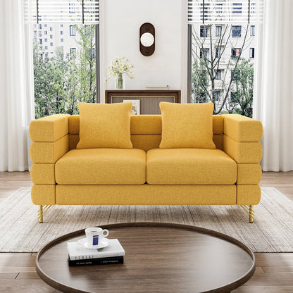Ouyessir Mid Century Sofa Couch for Bedroom, Living Room, Lounges, Office, Apartment
