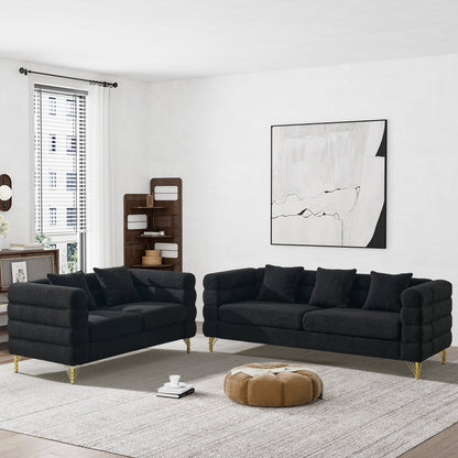 Ouyessir Mid Century Sofa Couch for Bedroom, Living Room, Lounges, Office, Apartment