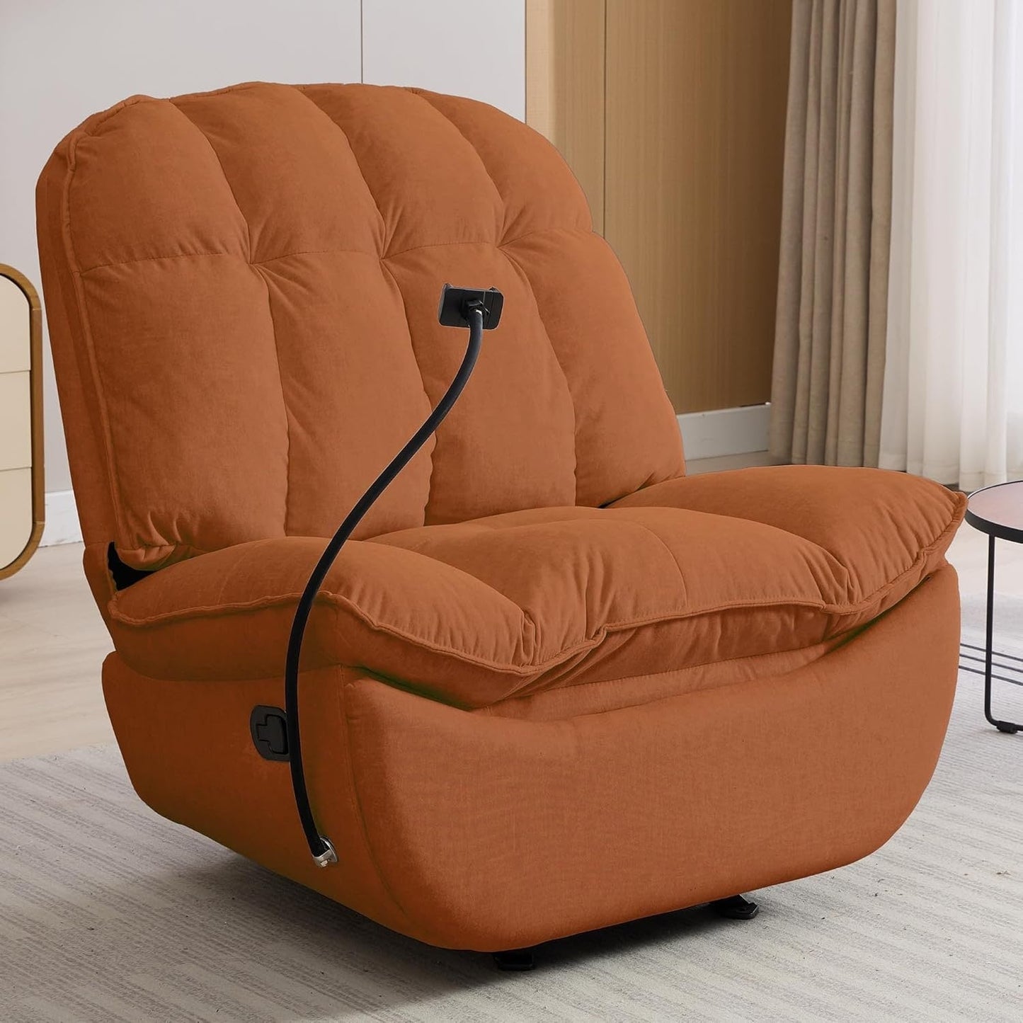 Oversized Rocker Recliner Chairs for Adults 400lbs
