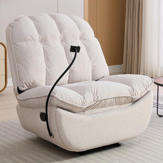 Oversized Rocker Recliner Chairs for Adults 400lbs