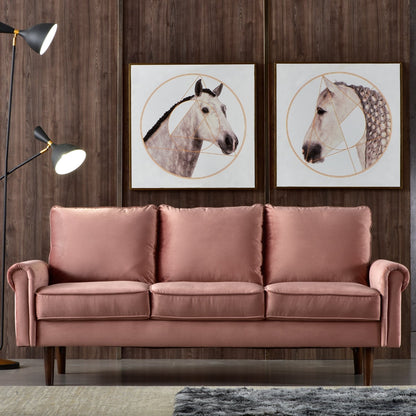 OVIOS Upholstered Mid-century Sofa
