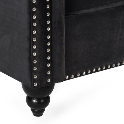 Parkhurst Tufted Velvet Sofa by Christopher Knight Home