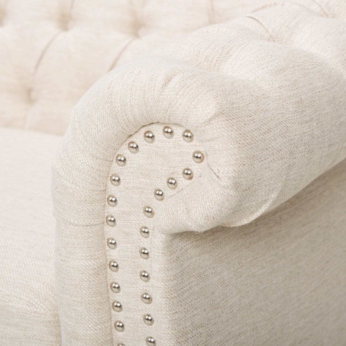 Parksley Tufted Chesterfield 3-seat Sofa by Christopher Knight Home