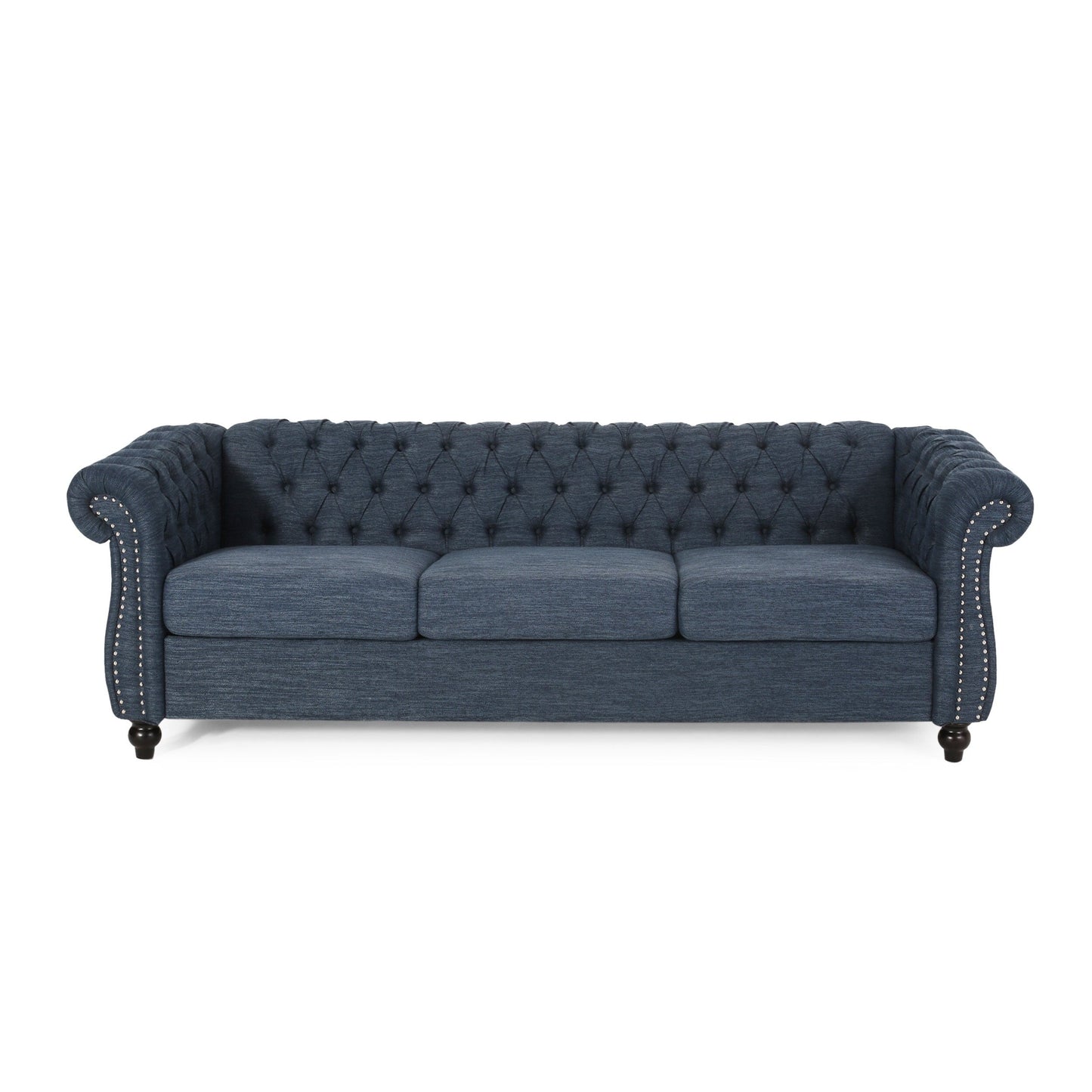 Parksley Tufted Chesterfield 3-seat Sofa by Christopher Knight Home