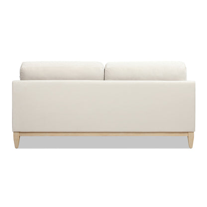 Pasadena 75.5 Velvet Modern Farmhouse Loose Pillow-Back Sofa
