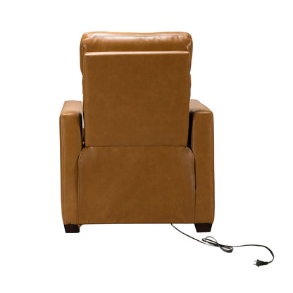Alina 31.50Wide Genuine Leather Power Recliner with USB Port, Set of 2