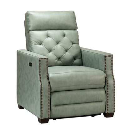 Alina 31.50Wide Genuine Leather Power Recliner with USB Port, Set of 2