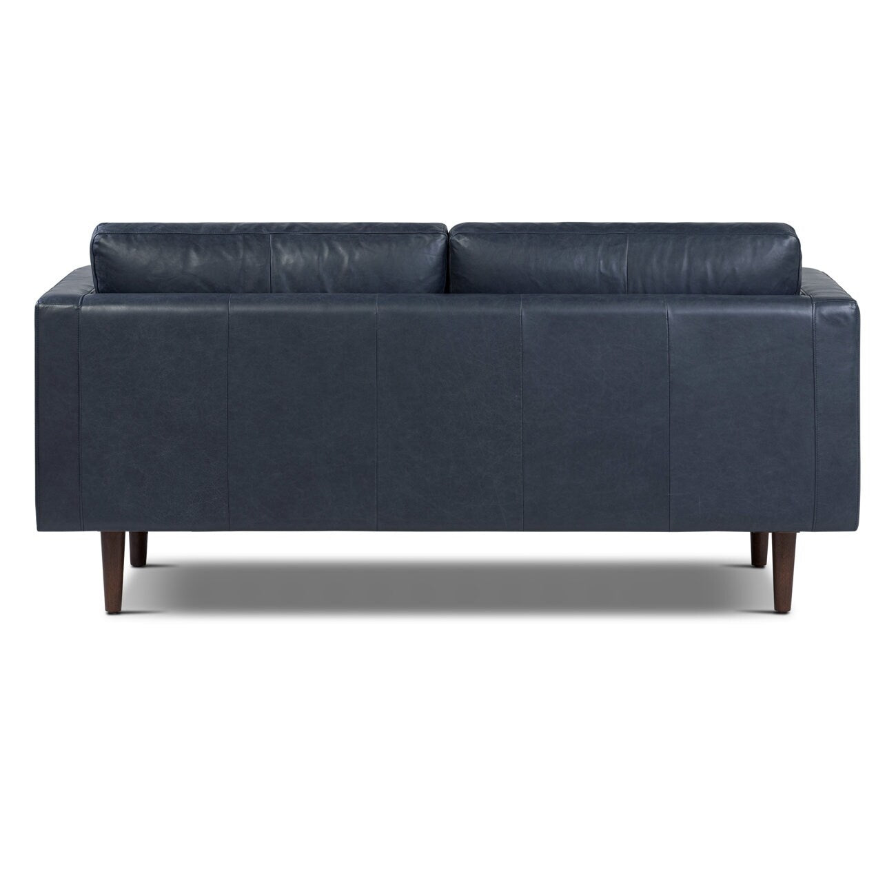 Poly & Bark Napa 72 Apartment Sofa - Full Grain Genuine Italian Leather