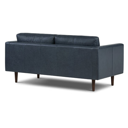 Poly & Bark Napa 72 Apartment Sofa - Full Grain Genuine Italian Leather