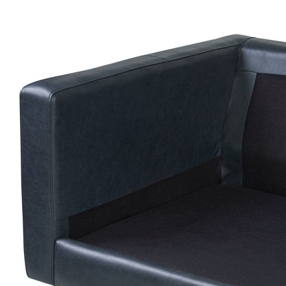 Poly & Bark Napa 72 Apartment Sofa - Full Grain Genuine Italian Leather