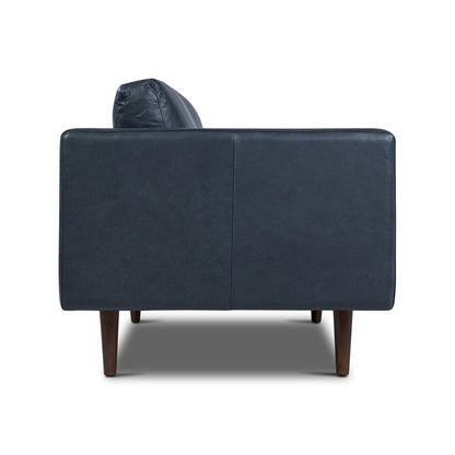 Poly & Bark Napa 72 Apartment Sofa - Full Grain Genuine Italian Leather