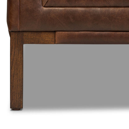 Poly & Bark Helston 89 Genuine Leather Sofa