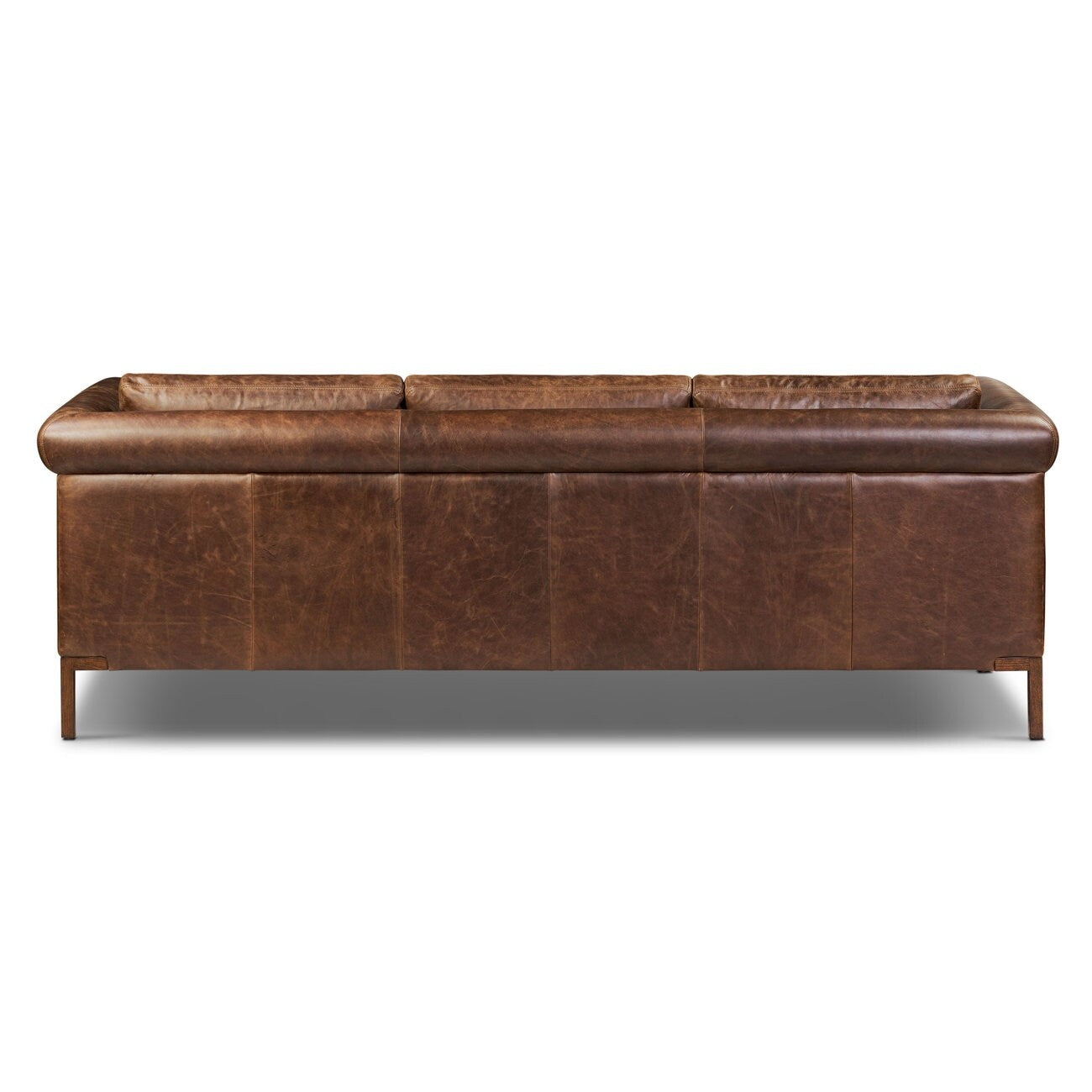 Poly & Bark Helston 89 Genuine Leather Sofa