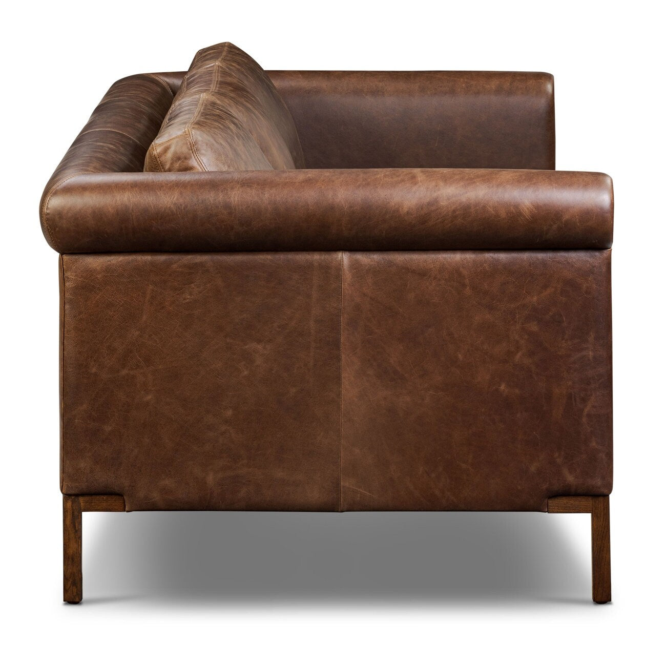 Poly & Bark Helston 89 Genuine Leather Sofa
