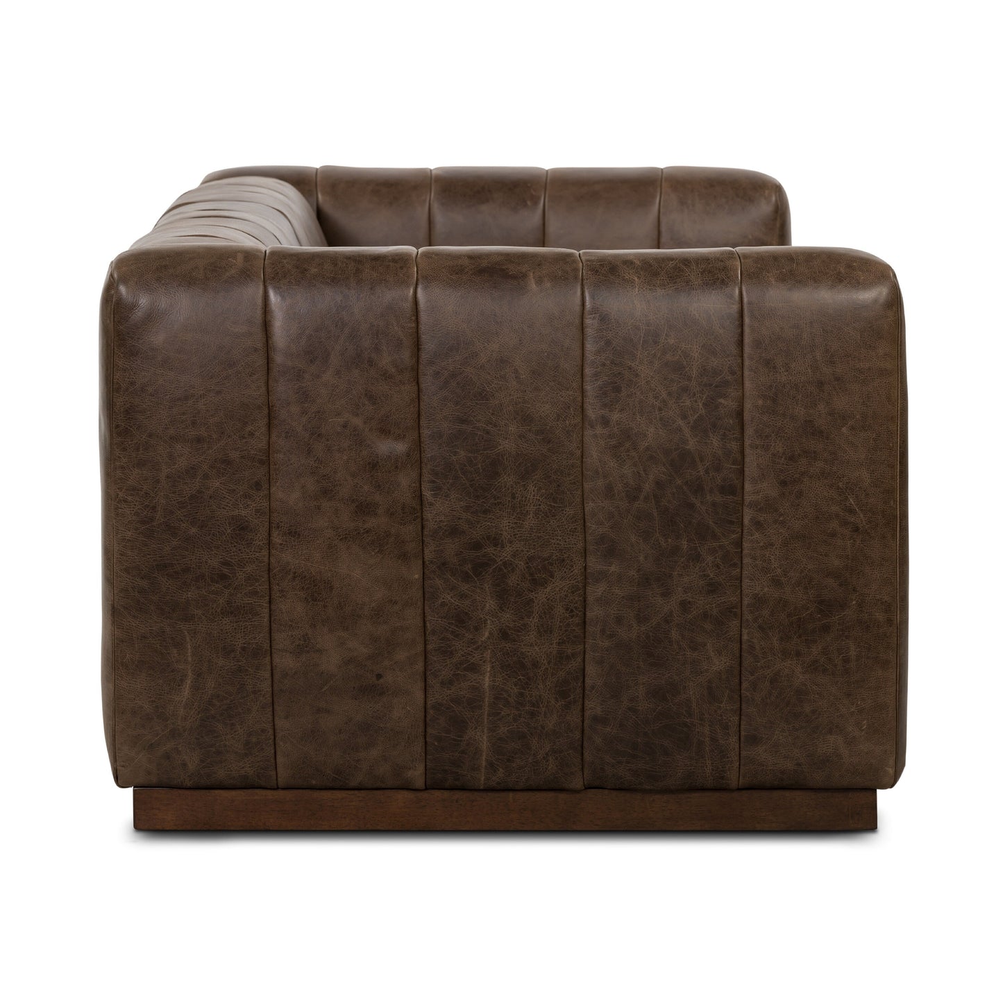 Poly & Bark Canale Sofa - Full Grain Genuine Italian Leather