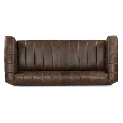 Poly & Bark Canale Sofa - Full Grain Genuine Italian Leather