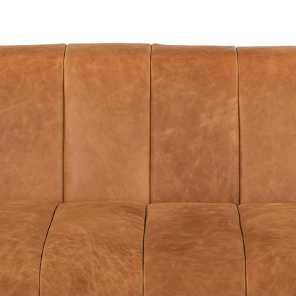 Poly & Bark Canale Sofa - Full Grain Genuine Italian Leather