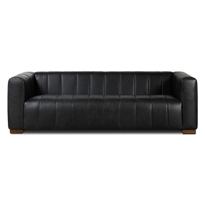 Poly & Bark Canale Sofa - Full Grain Genuine Italian Leather
