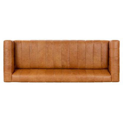 Poly & Bark Canale Sofa - Full Grain Genuine Italian Leather