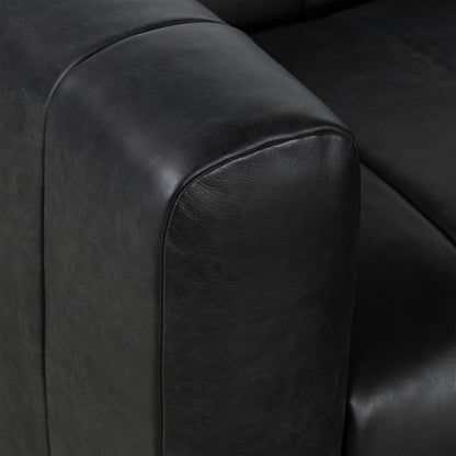 Poly & Bark Canale Sofa - Full Grain Genuine Italian Leather