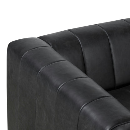 Poly & Bark Canale Sofa - Full Grain Genuine Italian Leather