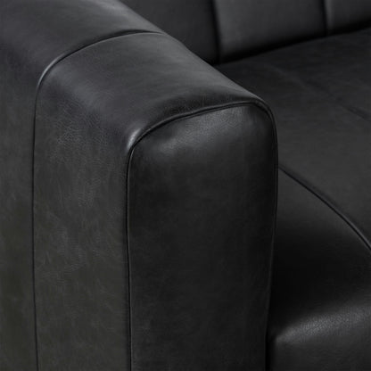 Poly & Bark Canale Sofa - Full Grain Genuine Italian Leather